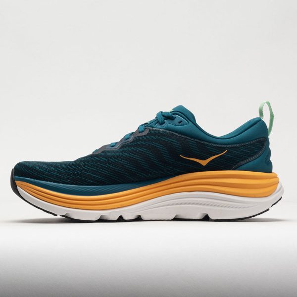 HOKA Gaviota 5 Men’s Deep Lagoon/Sherbet - Image 2