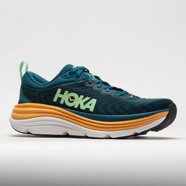 HOKA Gaviota 5 Men’s Deep Lagoon/Sherbet - Image 5