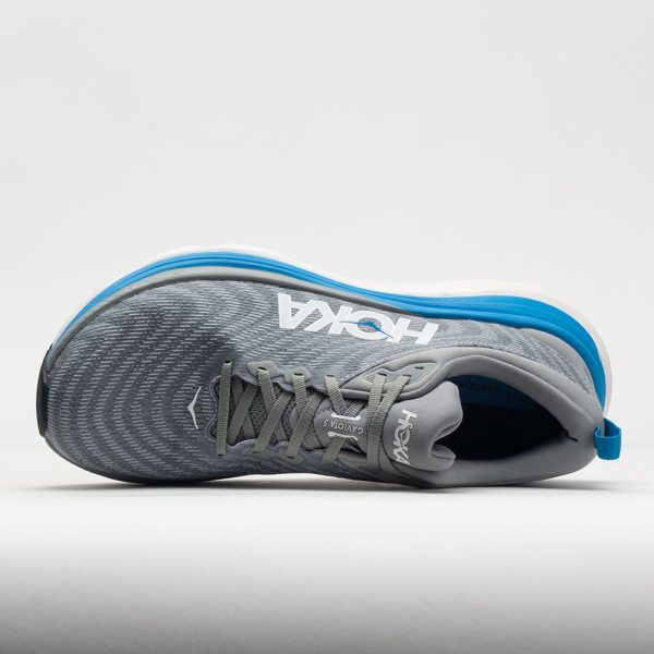 HOKA Gaviota 5 Men’s Limestone/Diva Blue - Image 3