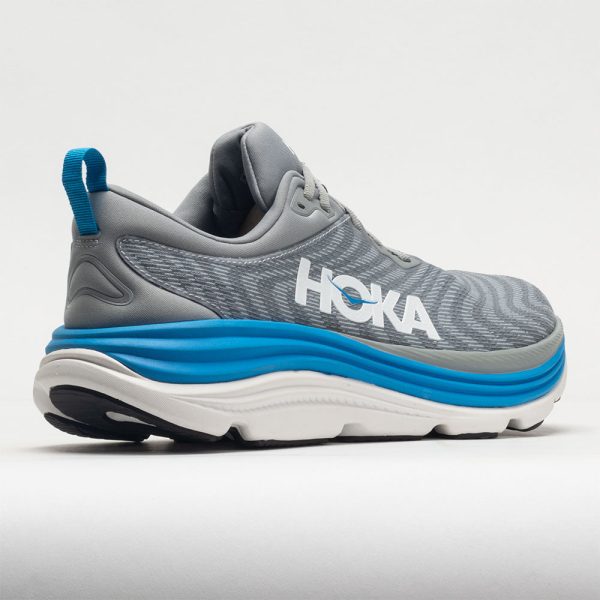 HOKA Gaviota 5 Men’s Limestone/Diva Blue - Image 6