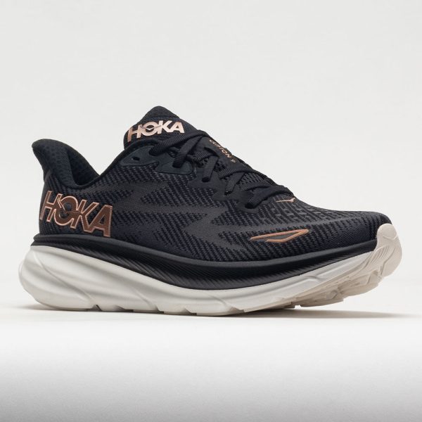 HOKA Clifton 9 Women’s Black/Rose Gold - Image 5