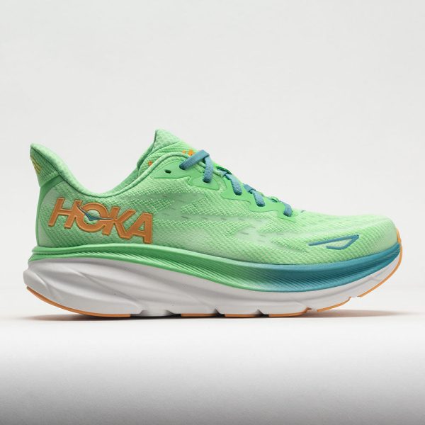HOKA Clifton 9 Men’s Zest/Lime Glow