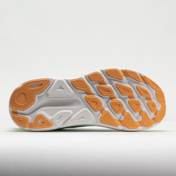 HOKA Clifton 9 Men’s Zest/Lime Glow - Image 4