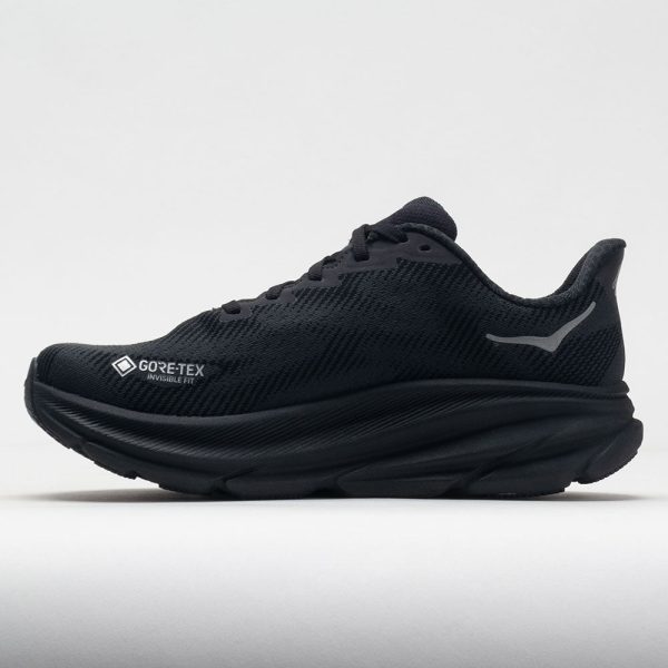 HOKA Clifton 9 GTX Men’s Black/Black - Image 2