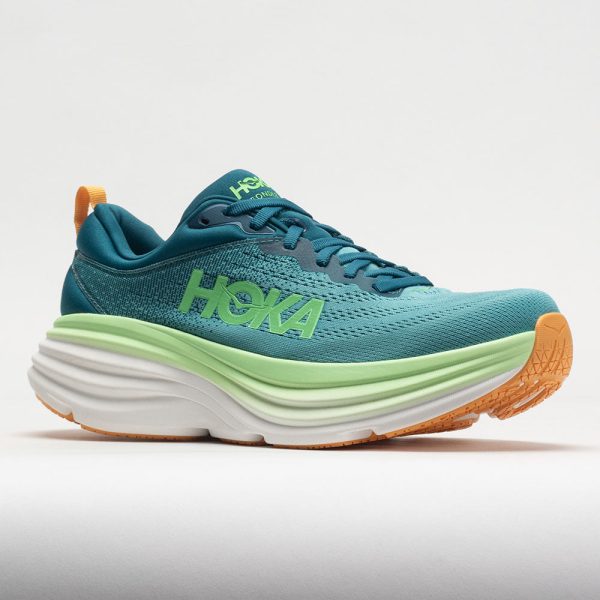 HOKA Bondi 8 Men’s Deep Lagoon/Ocean Mist - Image 5