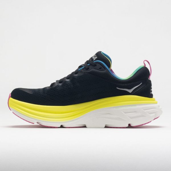 HOKA Bondi 8 Men’s Black/Citrus Glow - Image 2