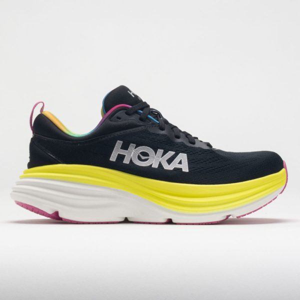 HOKA Bondi 8 Men’s Black/Citrus Glow