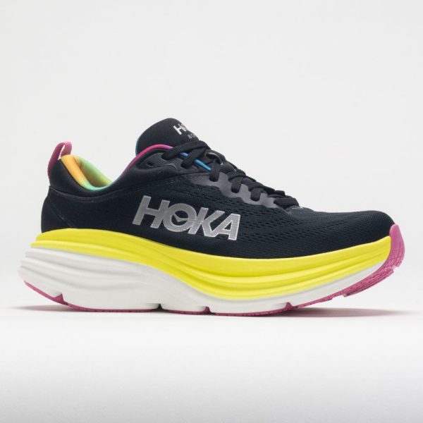 HOKA Bondi 8 Men’s Black/Citrus Glow - Image 5