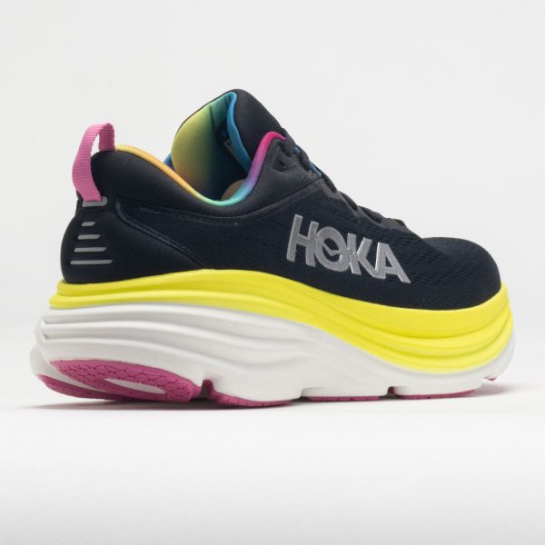 HOKA Bondi 8 Men’s Black/Citrus Glow - Image 6