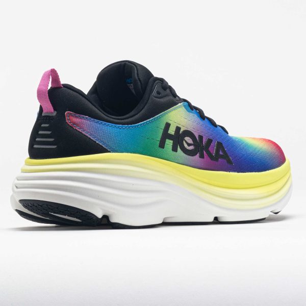 HOKA Bondi 8 Men’s Black/Multi - Image 6