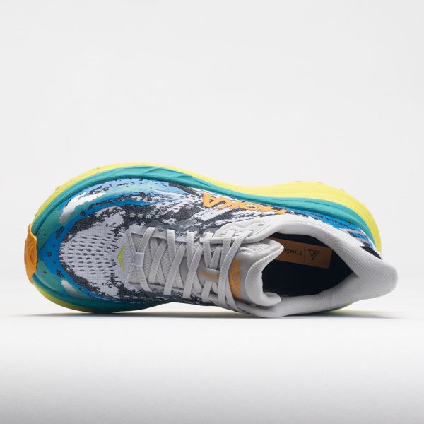 HOKA Stinson 7 Women’s White/Evening Primrose - Image 3