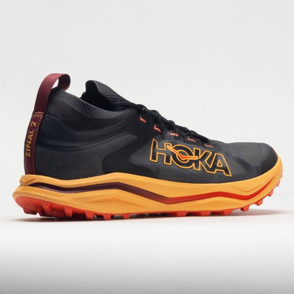 HOKA Zinal 2 Men’s Black/Sherbet - Image 6