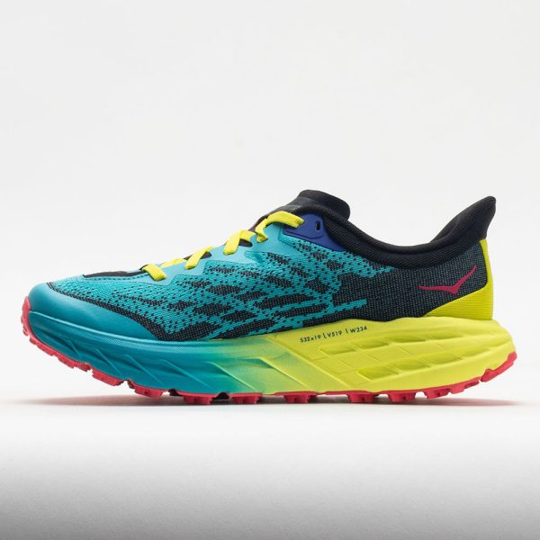 HOKA Speedgoat 5 Men’s Scuba Blue/Black - Image 2