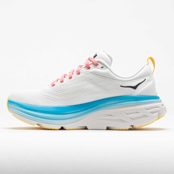 HOKA Bondi 8 Women’s Blanc de Blanc/Swim Day - Image 2