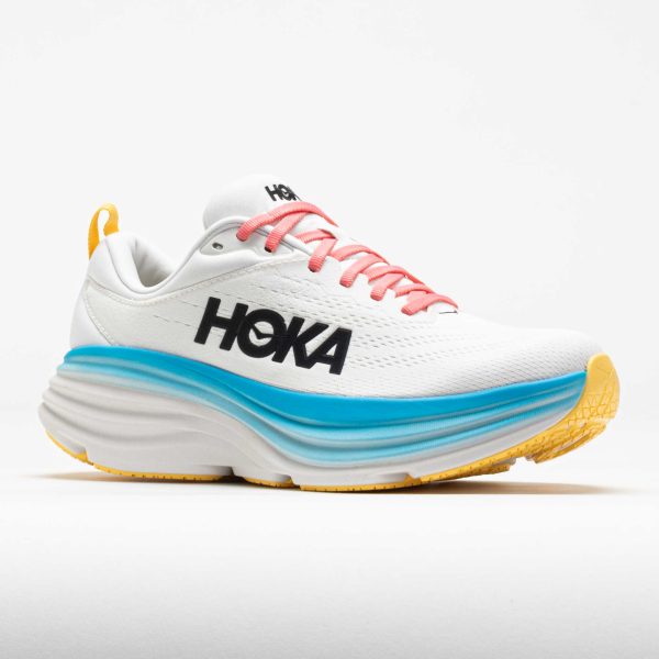 HOKA Bondi 8 Women’s Blanc de Blanc/Swim Day - Image 5