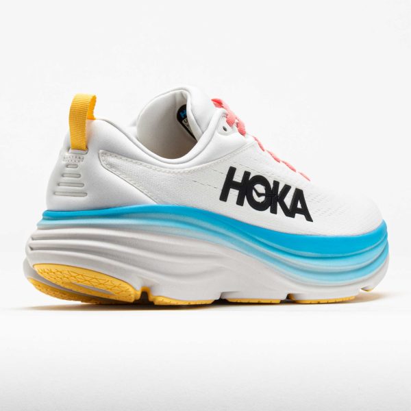 HOKA Bondi 8 Women’s Blanc de Blanc/Swim Day - Image 6