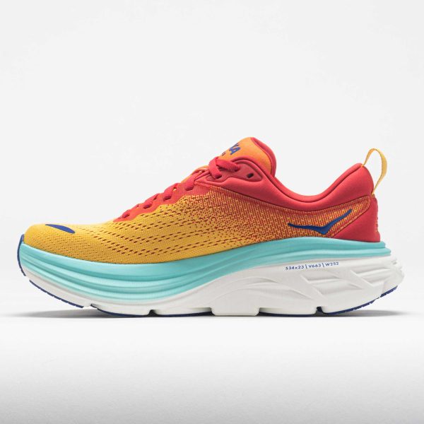 HOKA Bondi 8 Men’s Cerise/Cloudless - Image 2