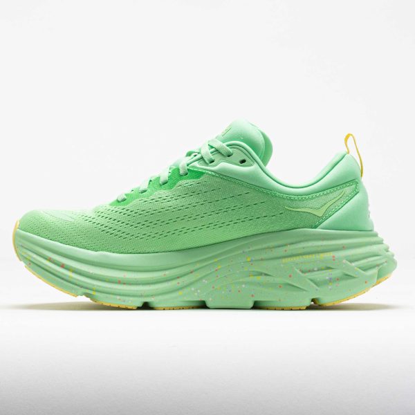 HOKA Bondi 8 Men’s Lime Glow/Lemonade - Image 2