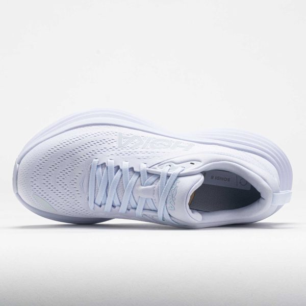 HOKA Bondi 8 Men’s White/White - Image 3