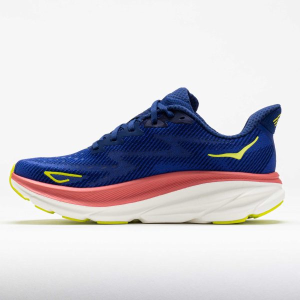 HOKA Clifton 9 Women’s Evening Sky/Coral - Image 2