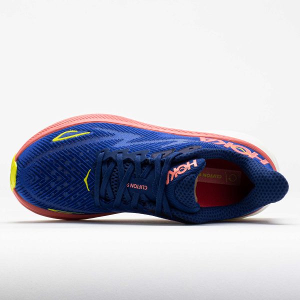 HOKA Clifton 9 Women’s Evening Sky/Coral - Image 3