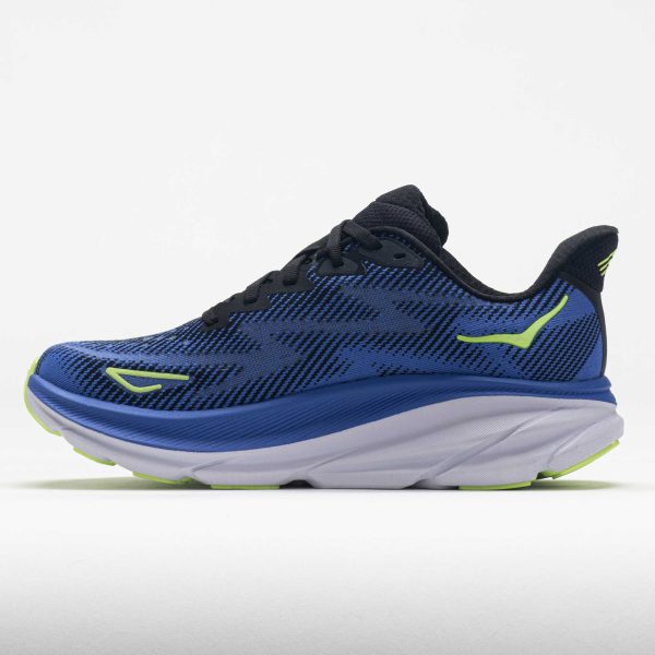 HOKA Clifton 9 Women’s Black/Stellar Blue - Image 2