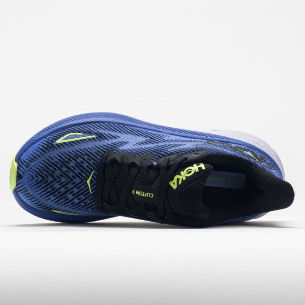 HOKA Clifton 9 Women’s Black/Stellar Blue - Image 3