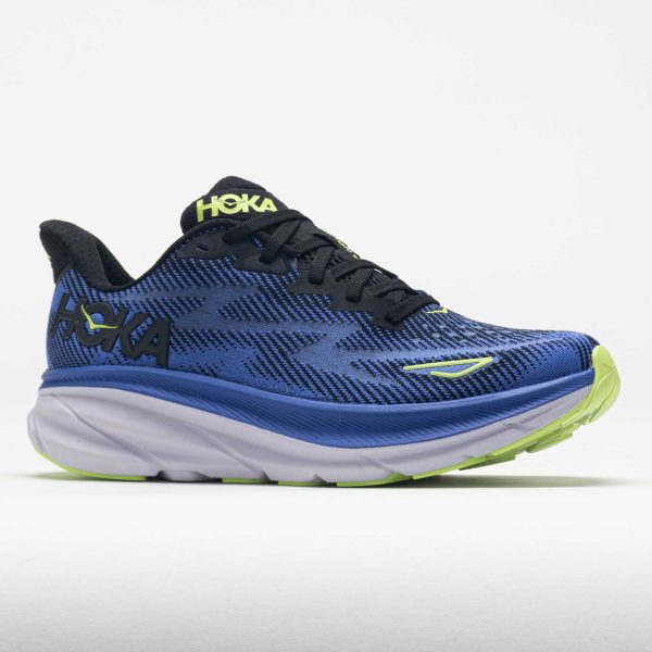 HOKA Clifton 9 Women’s Black/Stellar Blue - Image 5