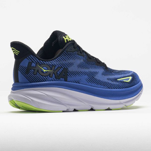 HOKA Clifton 9 Women’s Black/Stellar Blue - Image 6