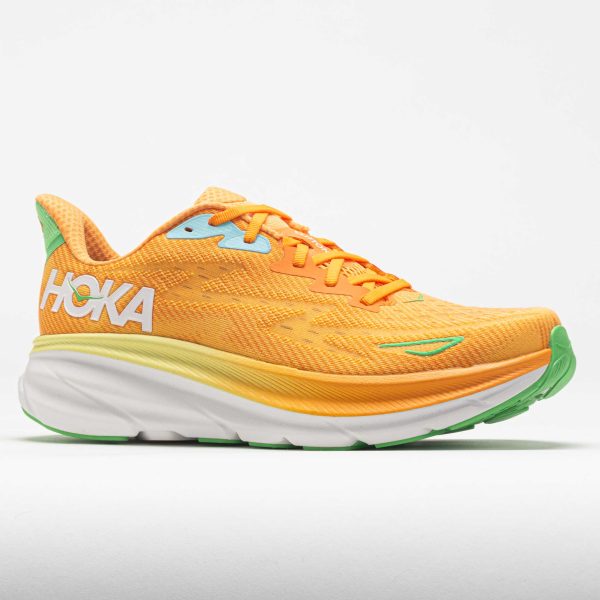 HOKA Clifton 9 Men’s Solar Flare/Sherbet - Image 5