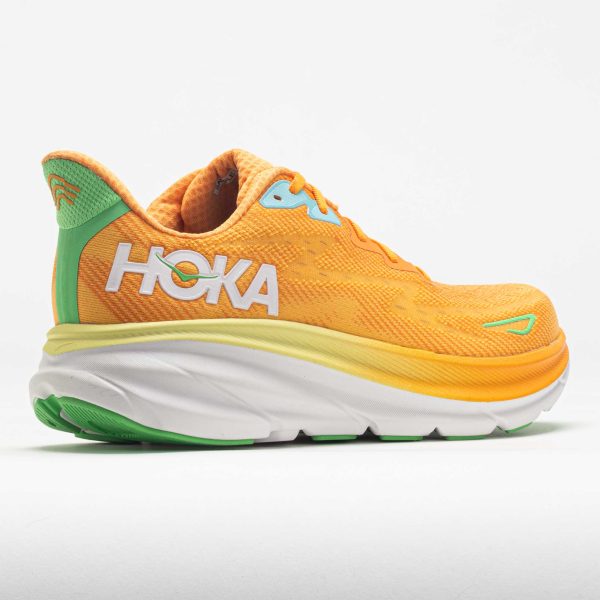 HOKA Clifton 9 Men’s Solar Flare/Sherbet - Image 6