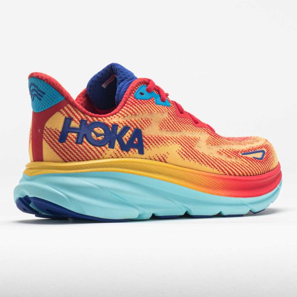 HOKA Clifton 9 Men’s Cerise/Cloudless - Image 6