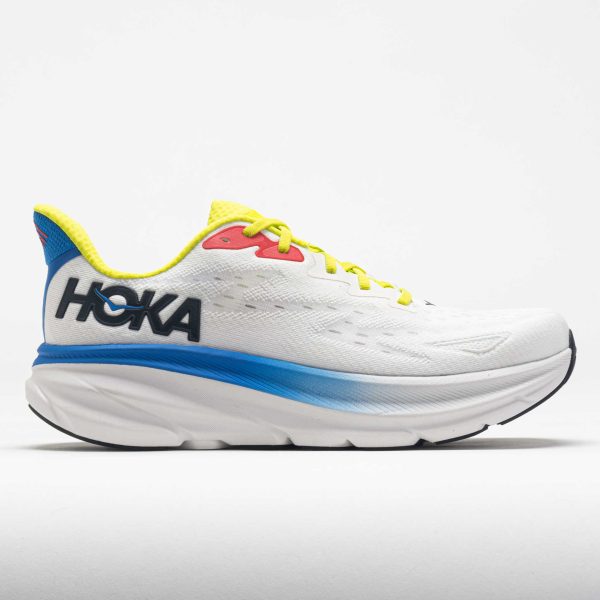 HOKA Clifton 9 Men’s Blanc de Blanc/Virtual Blue