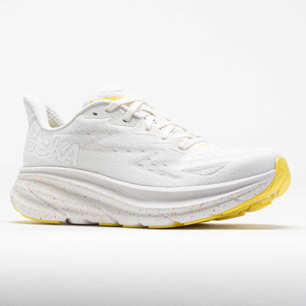 HOKA Clifton 9 Men’s White/Lemonade - Image 5