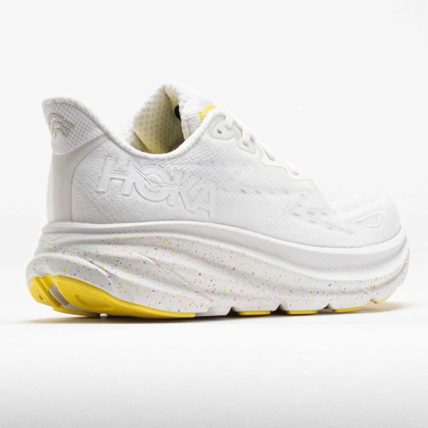HOKA Clifton 9 Men’s White/Lemonade - Image 6