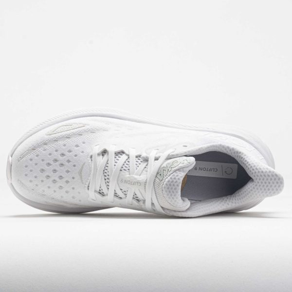 HOKA Clifton 9 Men’s White/White - Image 3