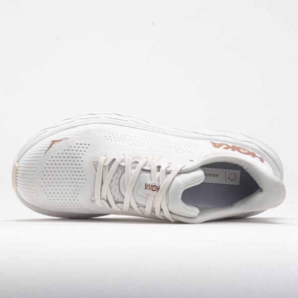 HOKA Arahi 7 Women’s Blanc de Blanc/Rose Gold - Image 3