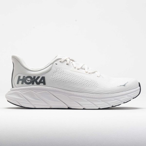 HOKA Arahi 7 Men’s Blanc de Blanc/Steel Wool