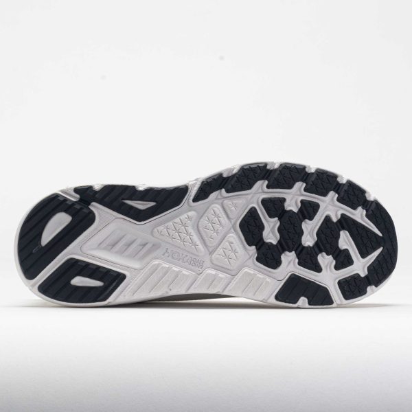 HOKA Arahi 7 Men’s Blanc de Blanc/Steel Wool - Image 4