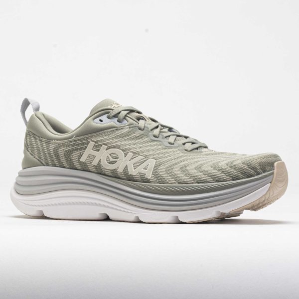 HOKA Gaviota 5 Men’s Barely/Oat Milk - Image 5