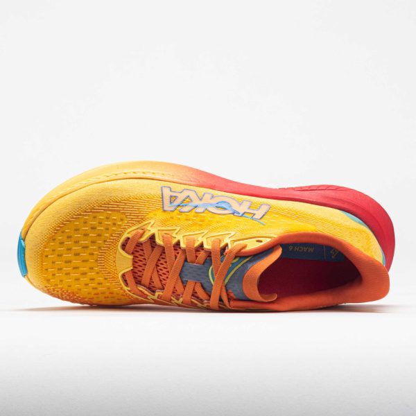 HOKA Mach 6 Men’s Poppy/Squash - Image 3