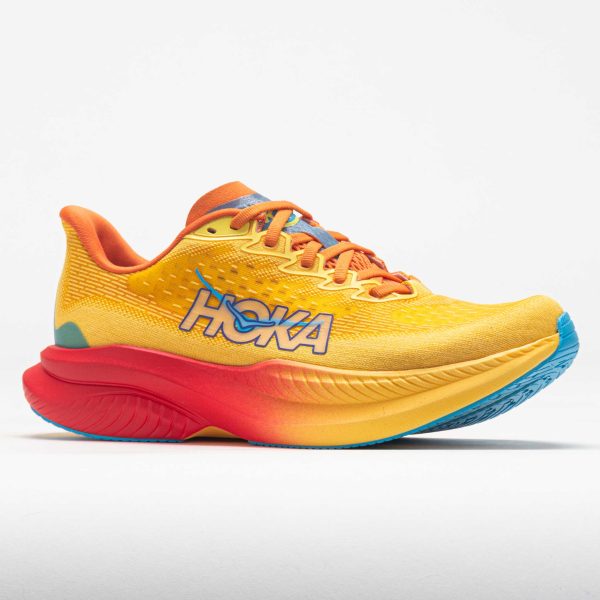 HOKA Mach 6 Men’s Poppy/Squash - Image 5
