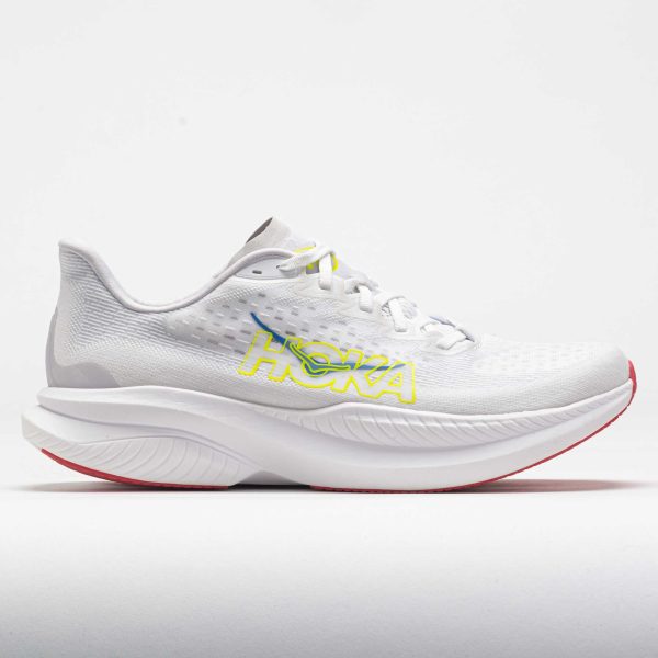 HOKA Mach 6 Men’s White/Nimbus Cloud