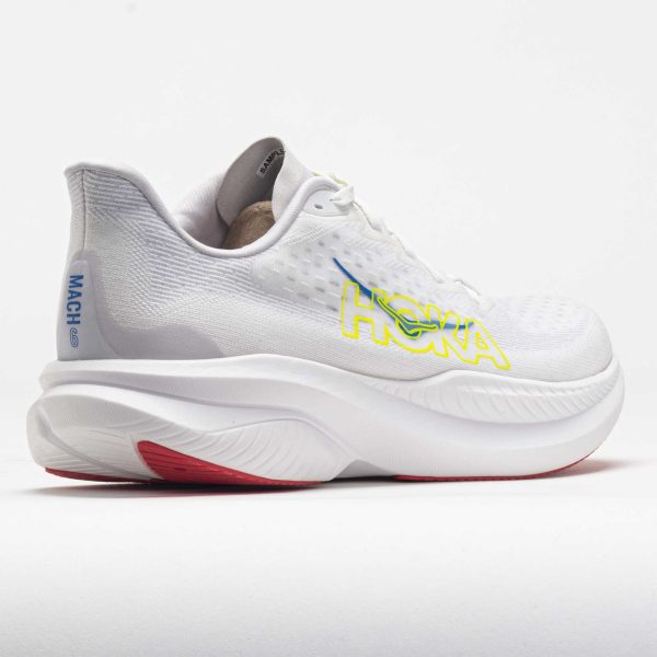 HOKA Mach 6 Men’s White/Nimbus Cloud - Image 6