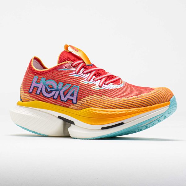 HOKA Cielo X1 Unisex Cerise/Solar Flame - Image 5