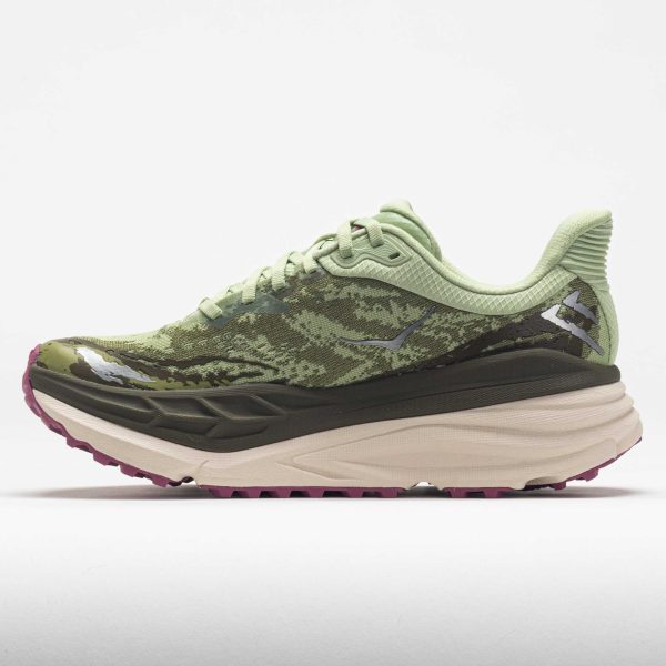 HOKA Stinson 7 Women’s Seed Green/Beet Root - Image 2