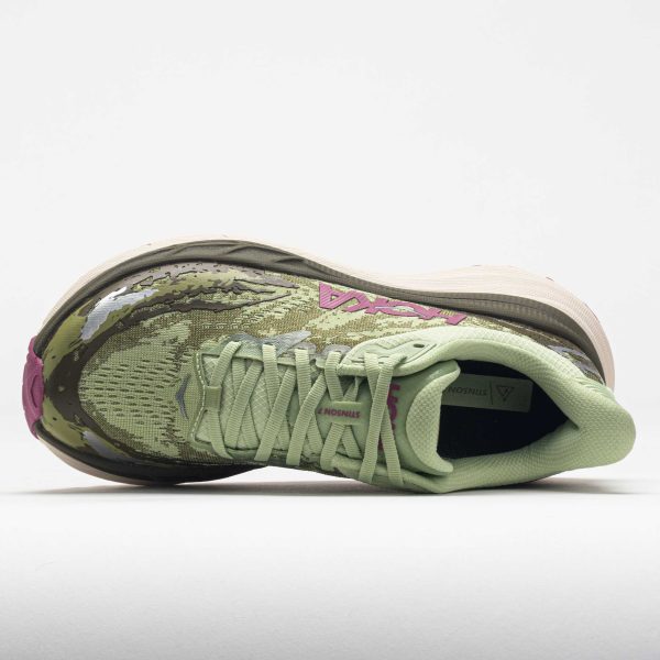 HOKA Stinson 7 Women’s Seed Green/Beet Root - Image 3