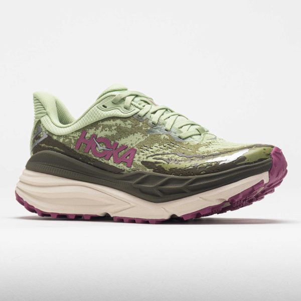 HOKA Stinson 7 Women’s Seed Green/Beet Root - Image 5