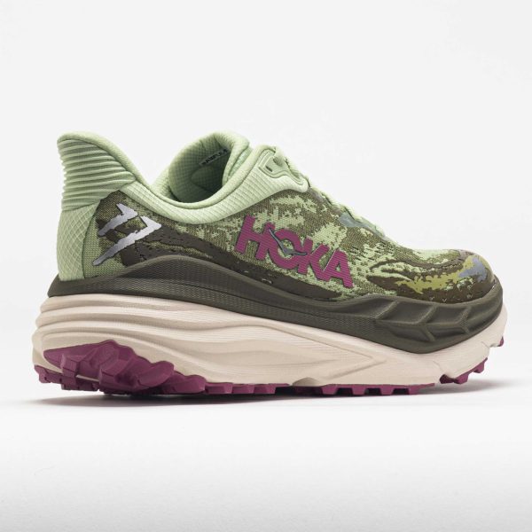 HOKA Stinson 7 Women’s Seed Green/Beet Root - Image 6