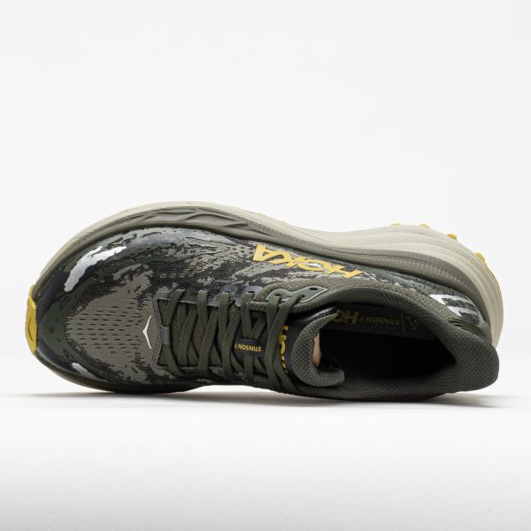HOKA Stinson 7 Men’s Olive Haze/Forest Cover - Image 3